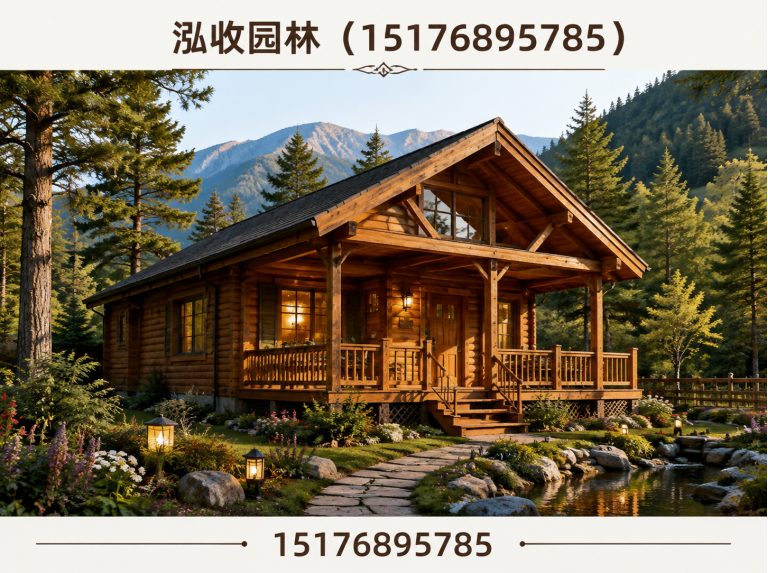 遂宁防腐木凉亭展示图